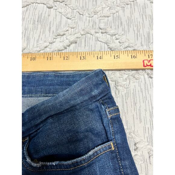 Flying Monkey Women’s Factory Distressed Blue Jeans Size 28 - Picture 4 of 8